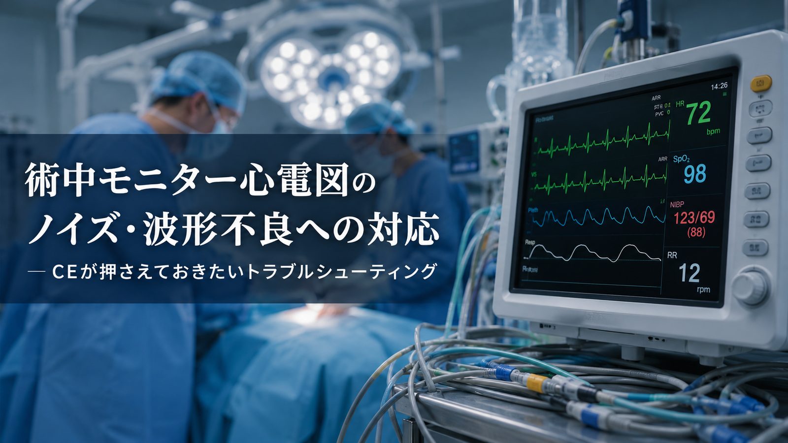 心電図ノイズトラブル アイキャッチ